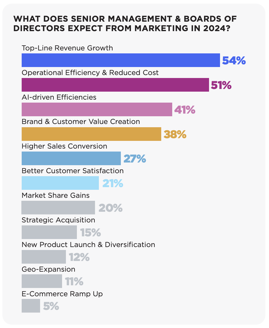 Expectations for CMOs in 2024